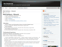 Tablet Screenshot of hotbrainstem.org